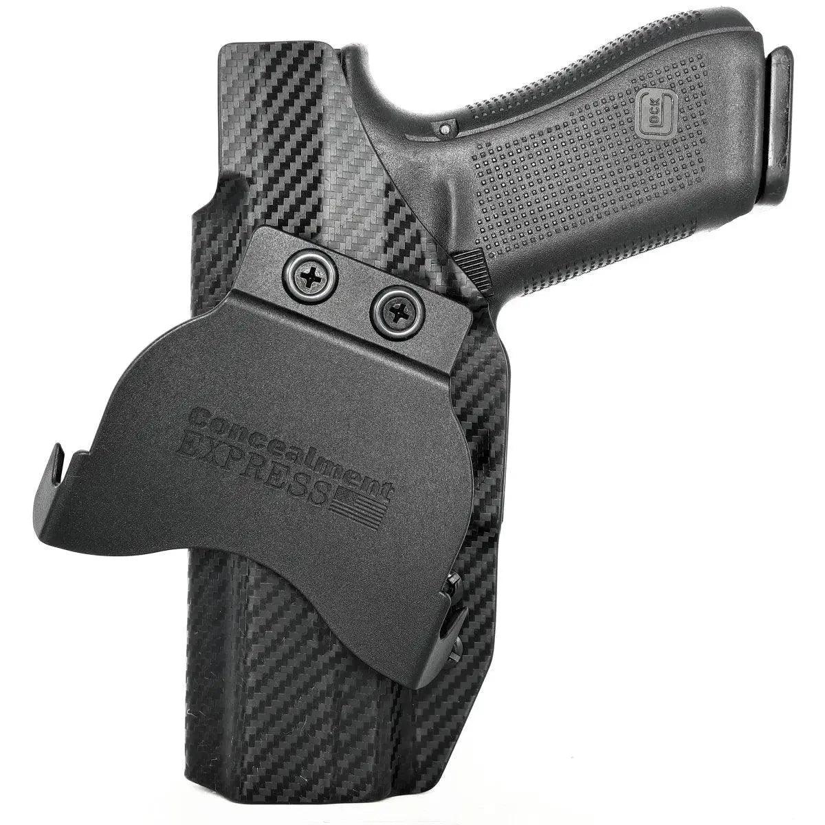 Paddle Holster fits: Glock 17 22 31 (Optic Ready)