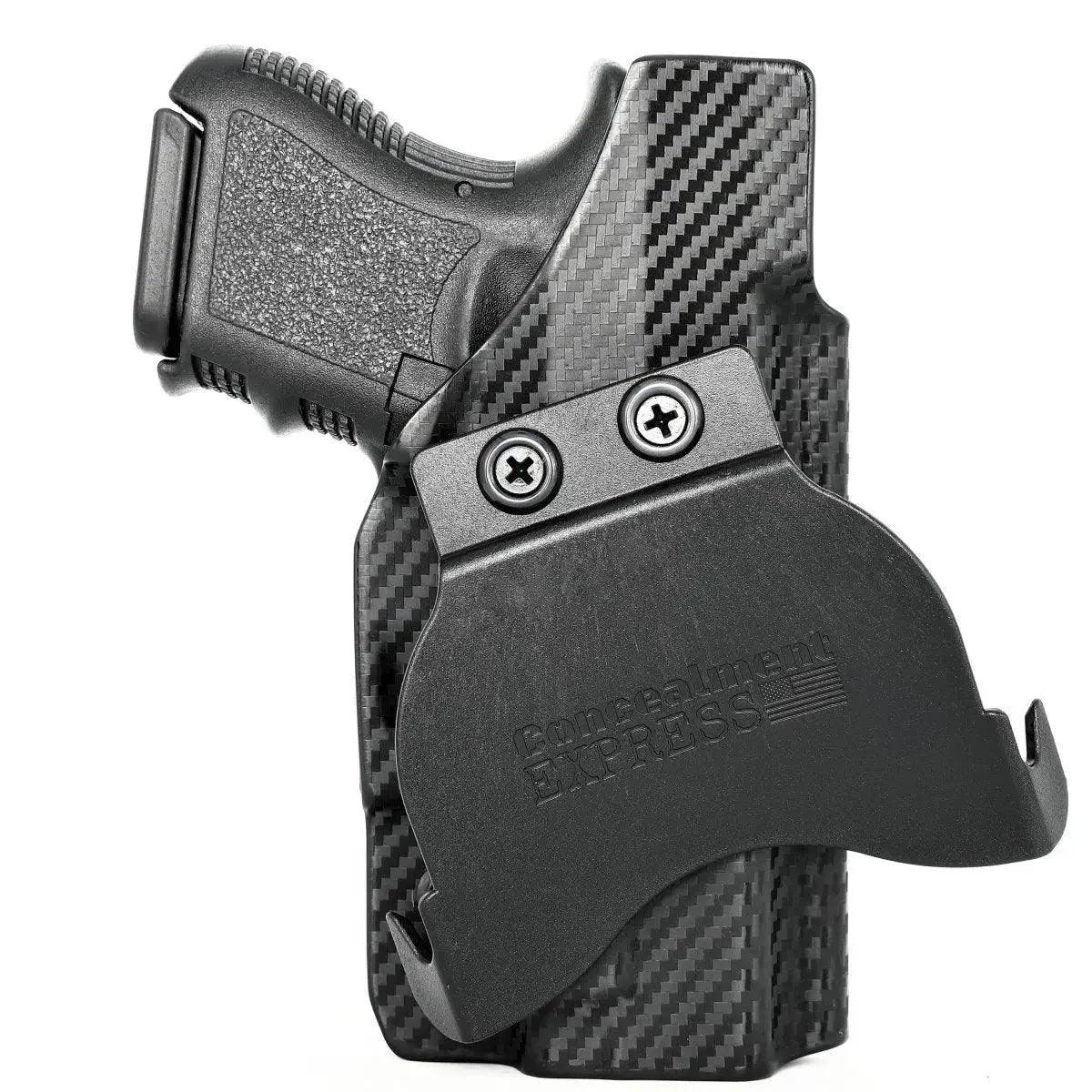 Paddle Holster fits: Glock 26 27 33 (Optic Ready)