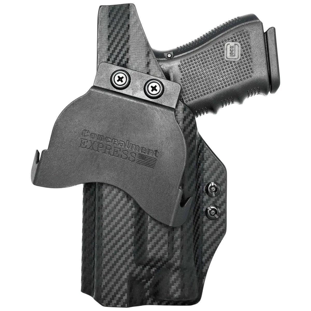 Paddle Holster fits: Glock 17 19 19X 26 31 32 33 34 45 TLR7A/TLR7X