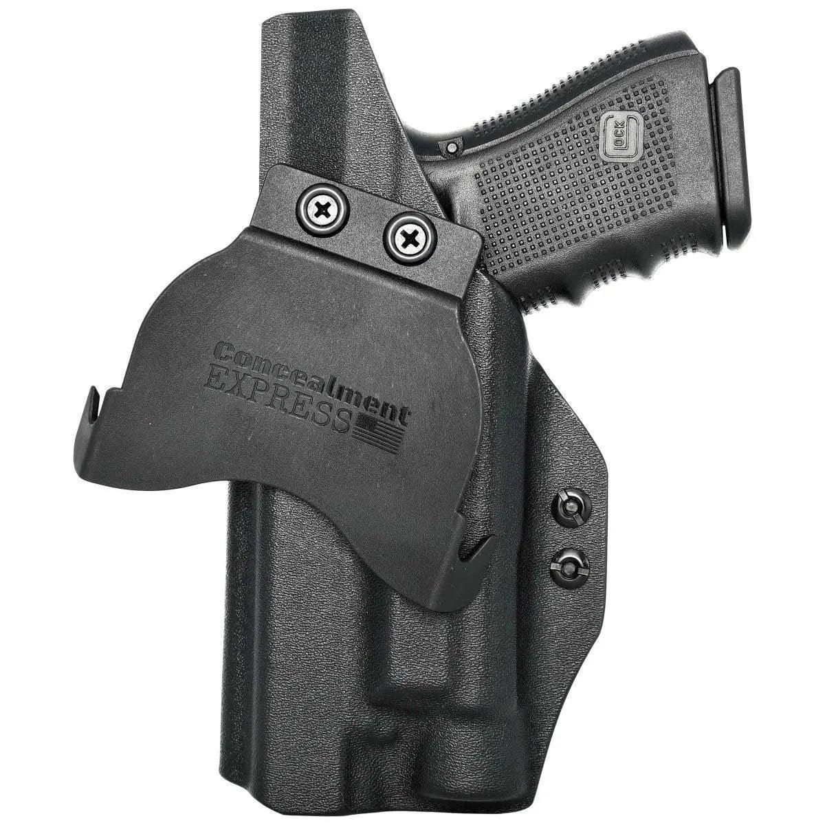 Paddle Holster fits: Glock 17 19 19X 26 31 32 33 34 45 TLR7A/TLR7X