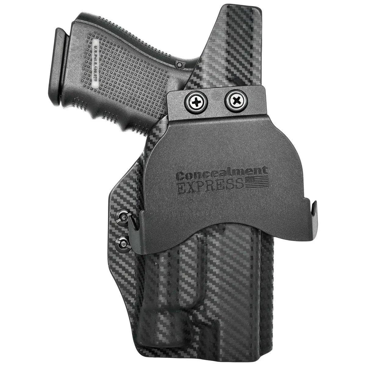 Paddle Holster fits: Glock 17 19 19X 26 31 32 33 34 45 TLR7A/TLR7X