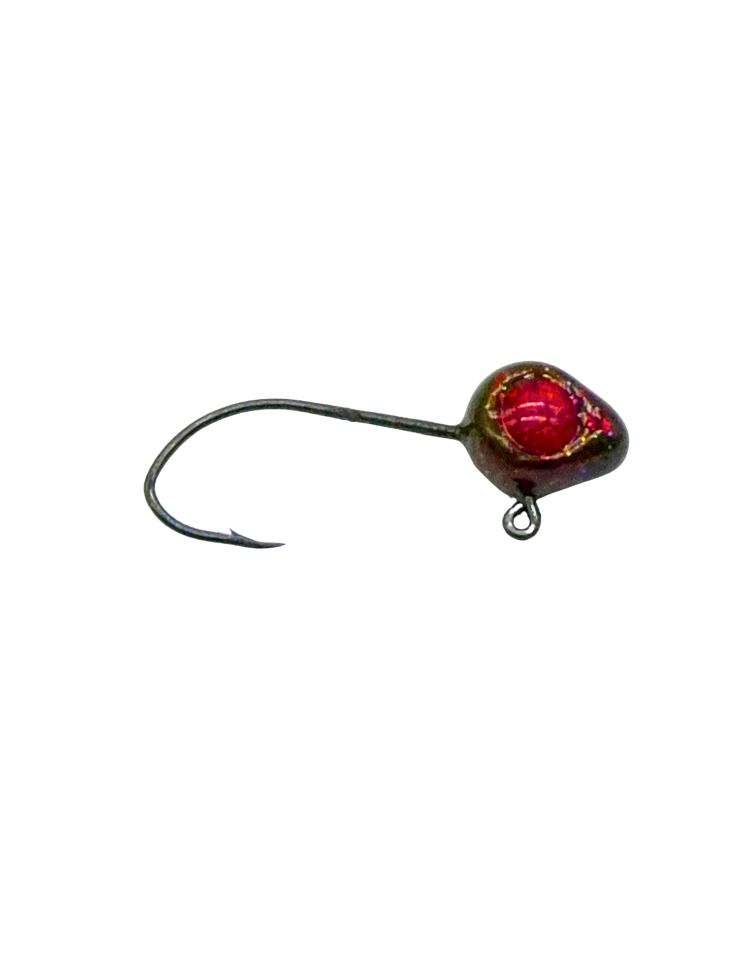 Free Style Minnow Jig Heads - 3D Eyes - 12 Pack - No Collar