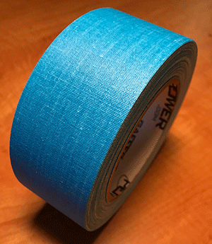 Gaffer Tape — Fluoro Blue 2" x 30yd