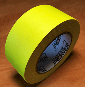 Gaffer Tape — Fluoro Yellow 2" x 30yd
