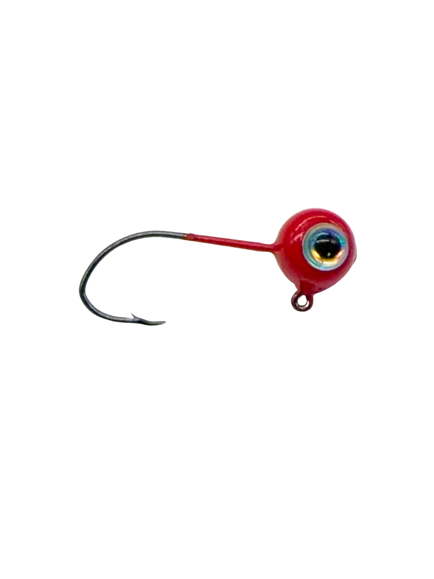 Free Style Jig Heads - 3D Eyes - 12 Pack - No Collar