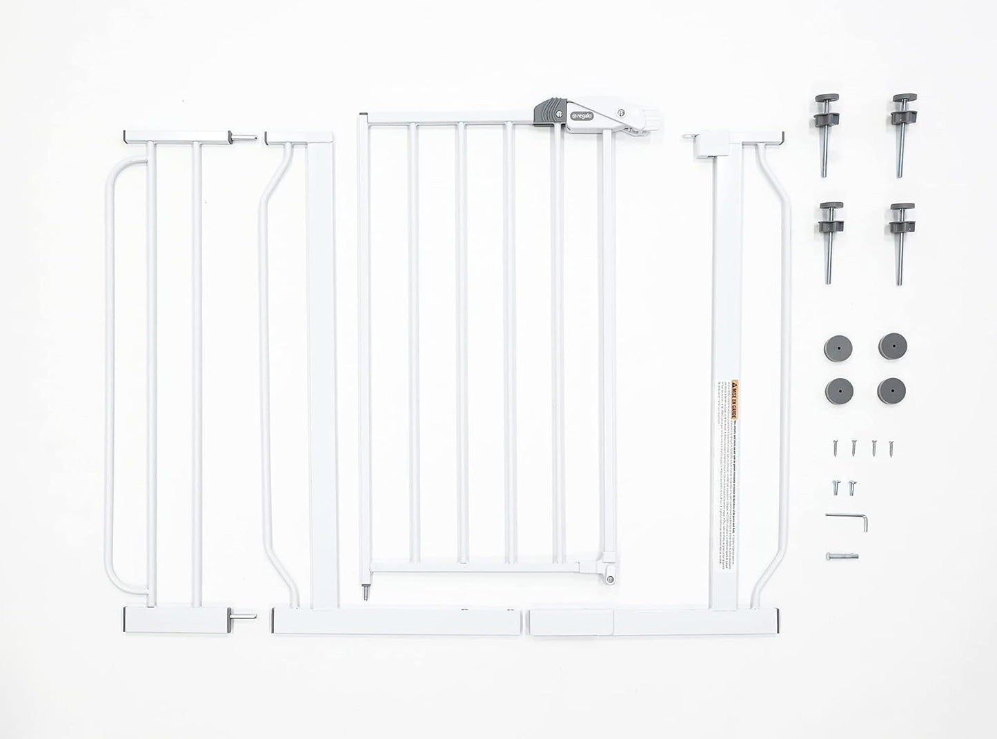 Regalo White Easy Step 29"-38.5-Inch Wide Walk Thru Baby Gate - The Chaotic Grind Store