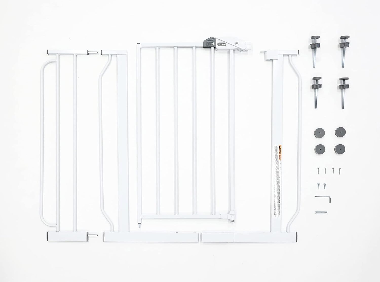 Regalo White Easy Step 29"-38.5-Inch Wide Walk Thru Baby Gate - The Chaotic Grind Store