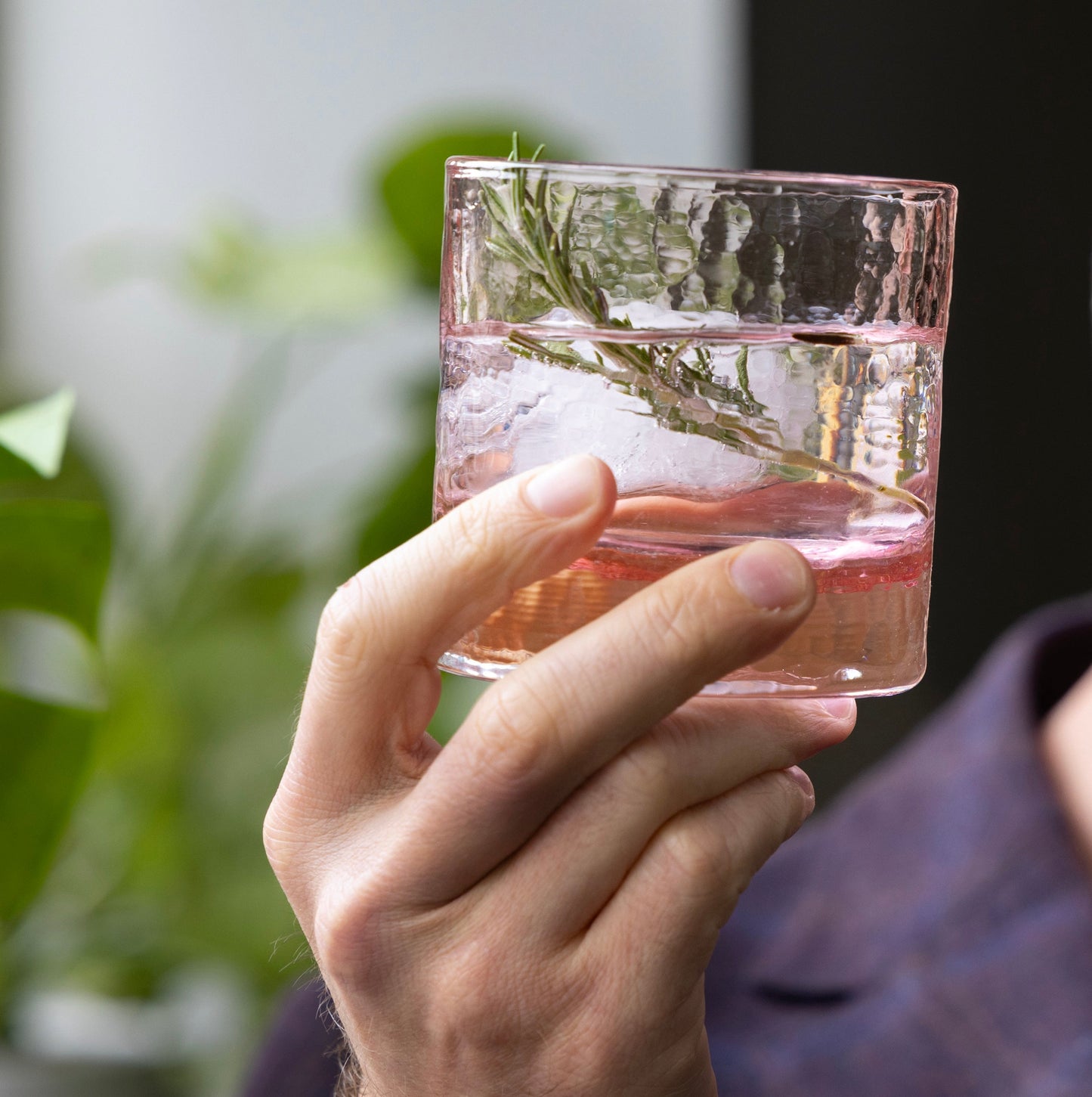 Artisan Rocks Glasses | Handblown Lead-free Crystal | Made in USA (Set of 2)