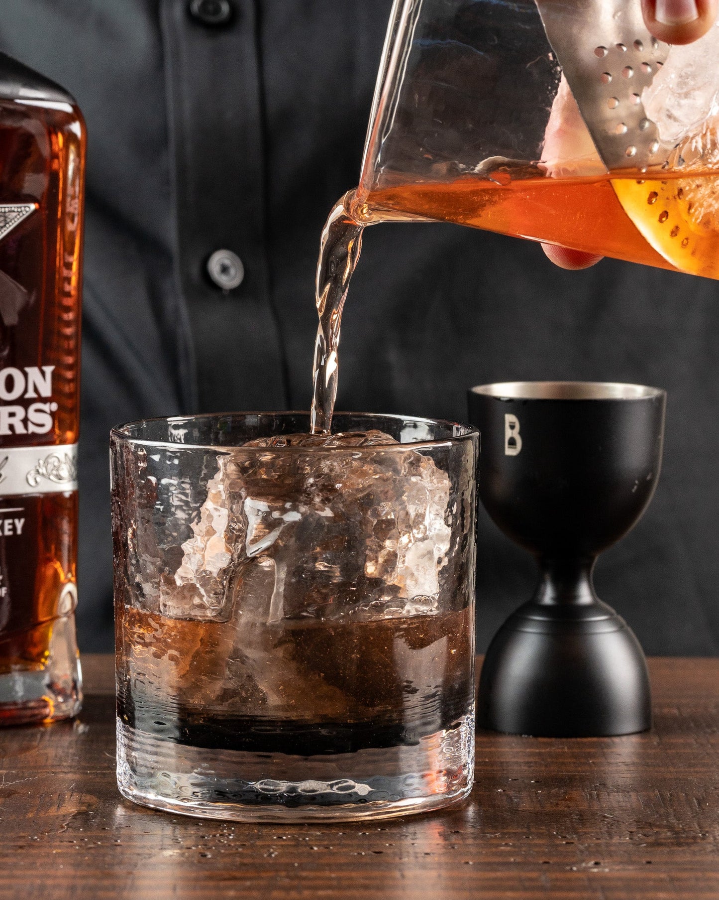 Artisan Rocks Glasses | Handblown Lead-free Crystal | Made in USA (Set of 2)