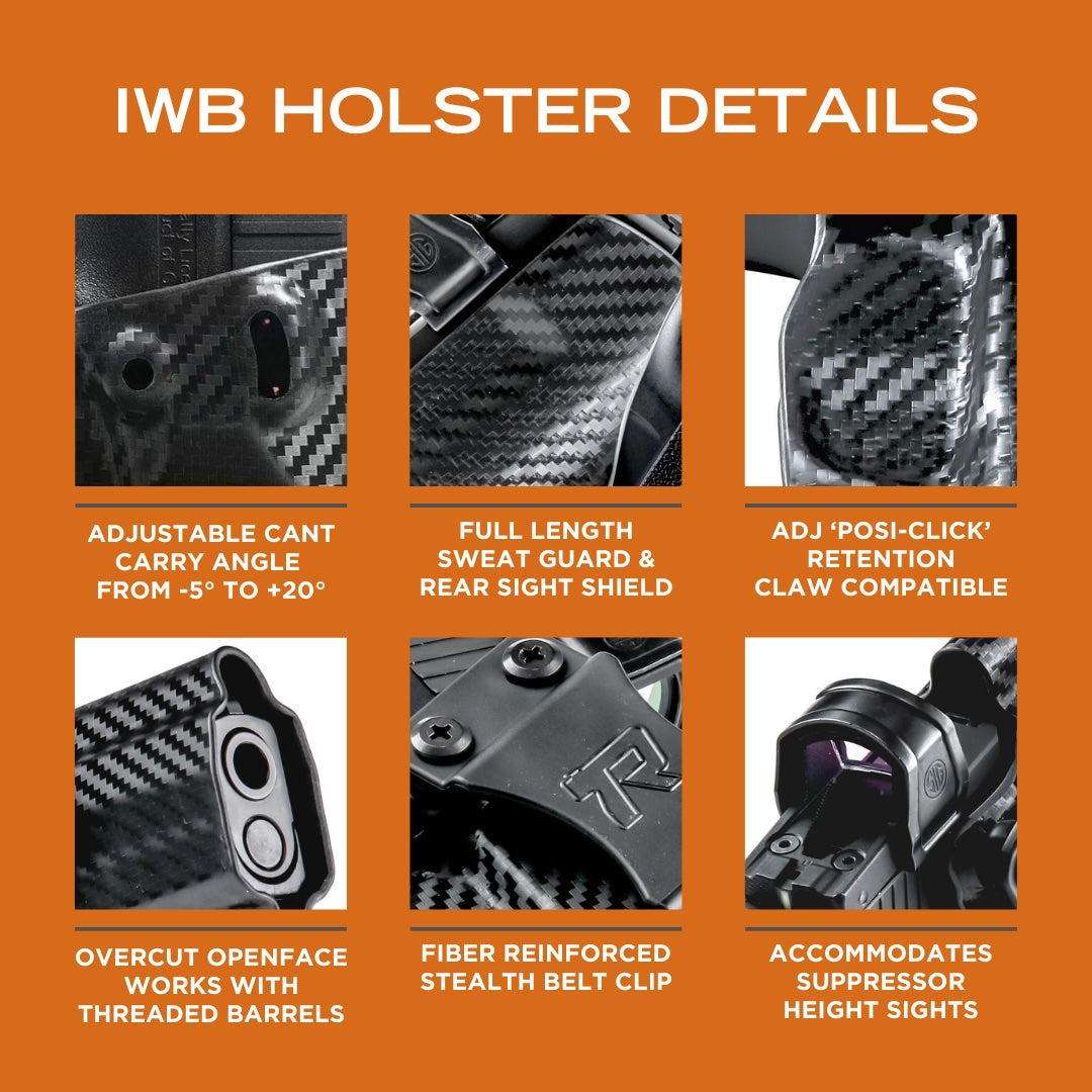 IWB Holster fits: Glock 30S
