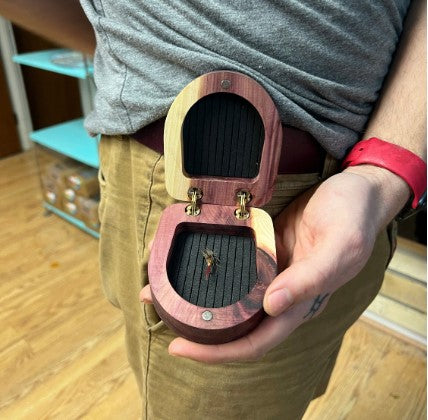 Fly Box The PUCK Minimalist Fly Box - Handcrafted & Made in USA