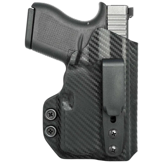 Tuckable IWB Holster fits: Glock 43X TLR6