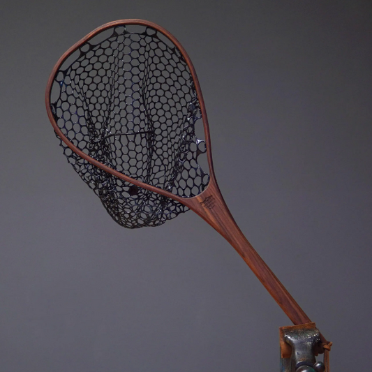 Little Dipper 12"x8" - Walnut Fly Fishing Traditional Landing Net - Handcrafted & Made in USA