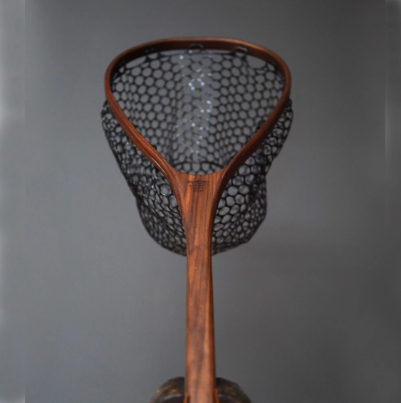 XL 18"x14" - Walnut Fly Fishing Traditional Landing Net - Handcrafted & Made in USA