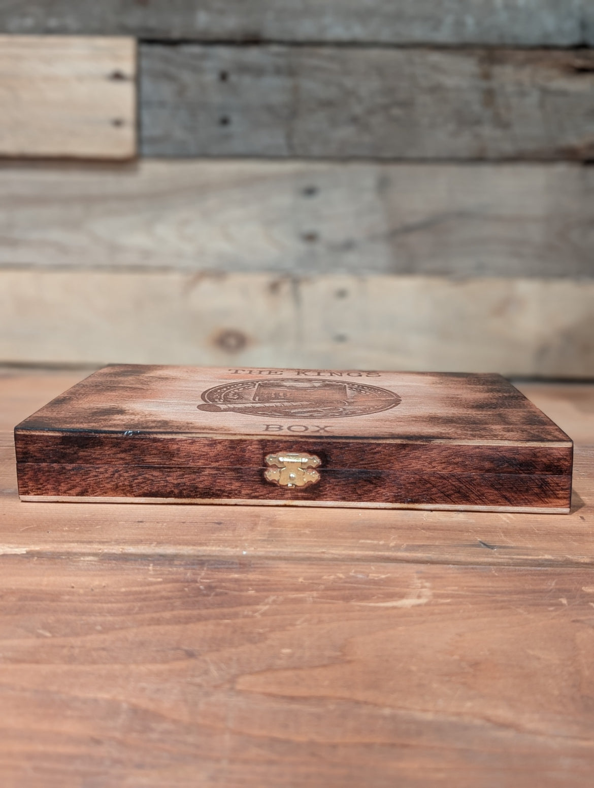 Cigar and Whisky Cigar Box