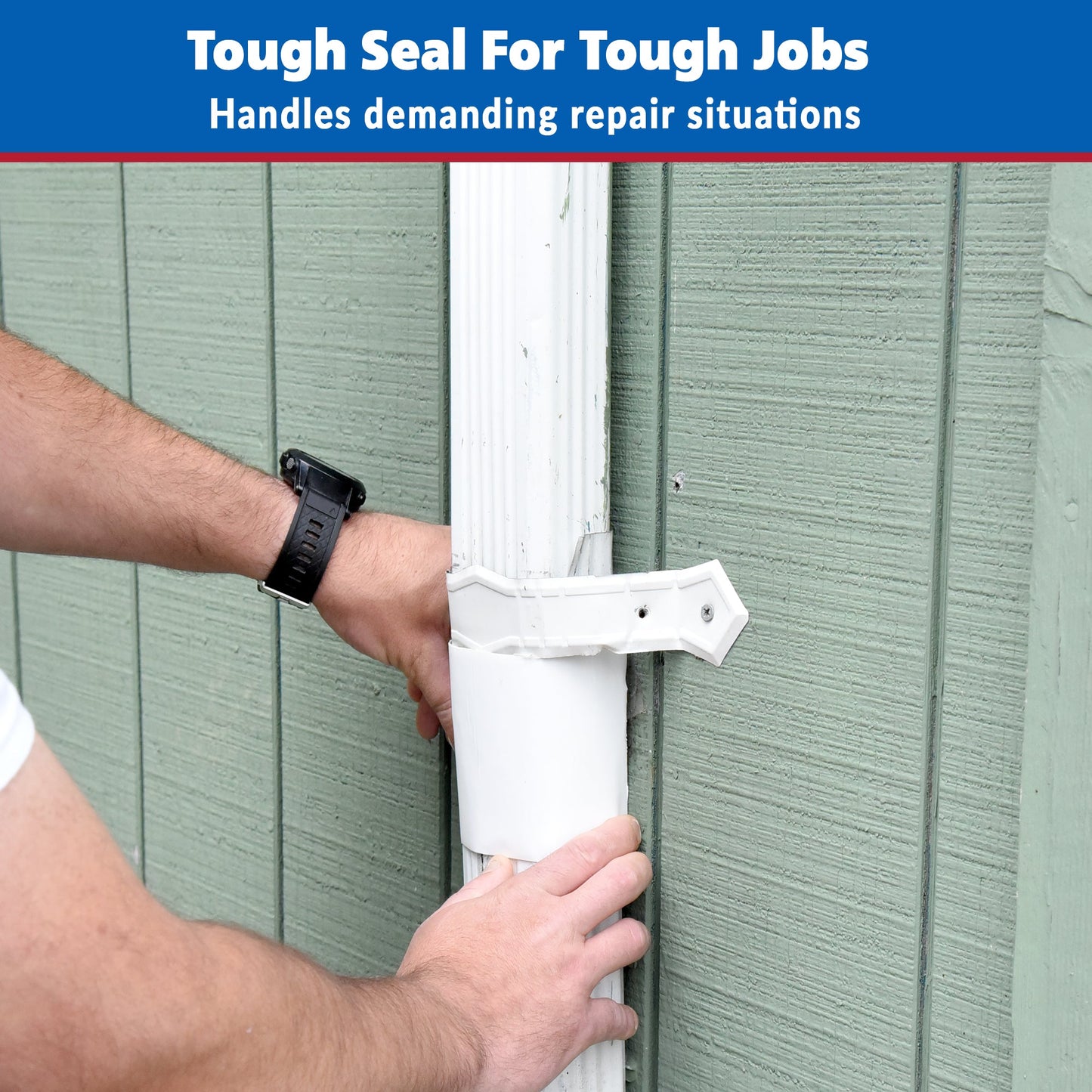 Patch & Shield Power Sealing Tape 4 inch x 5 feet, White