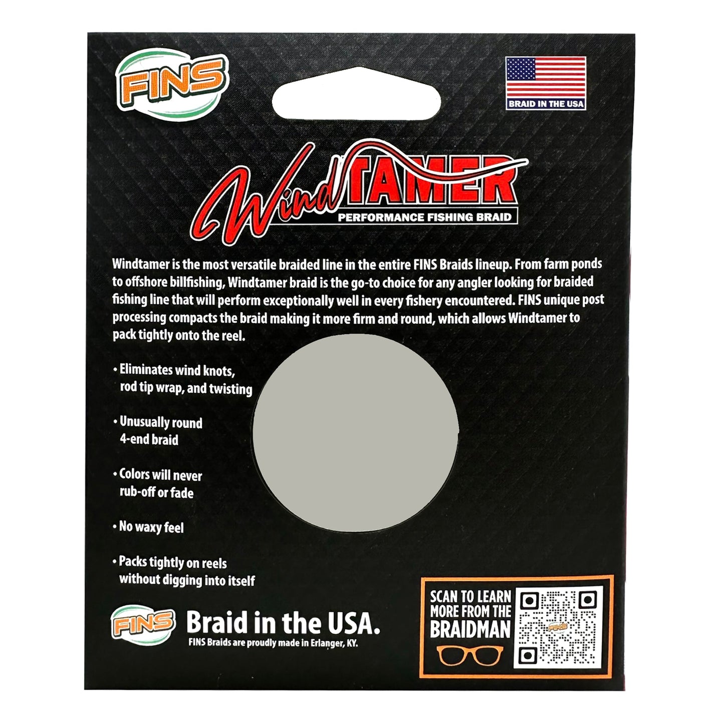 Windtamer Fishing Braid 20-40lb.