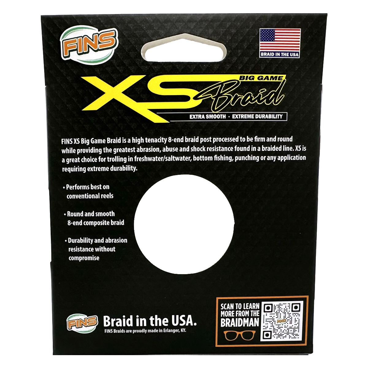 XS Big Game Fishing Braid 100-200lb.