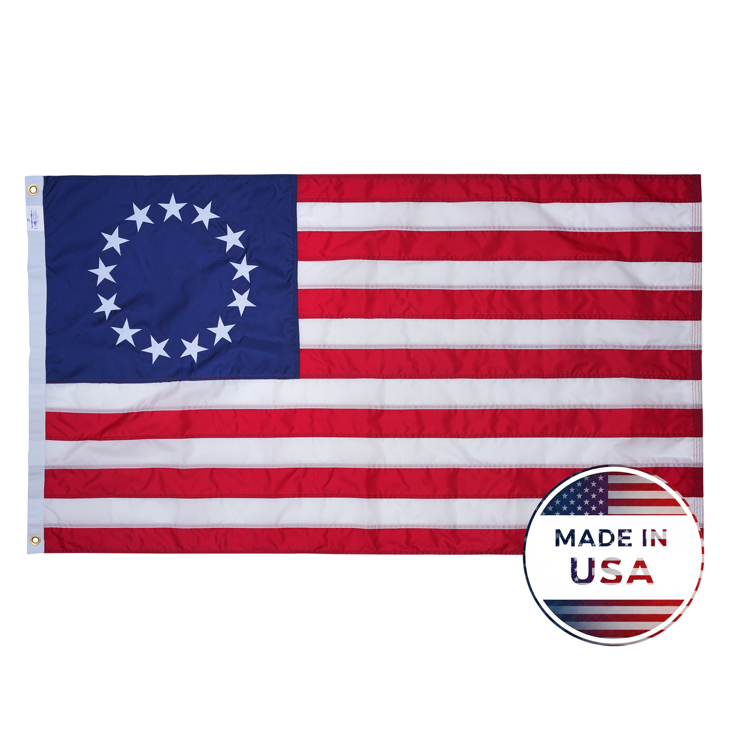 Nylon Betsy Ross Flag - 100% Made in USA