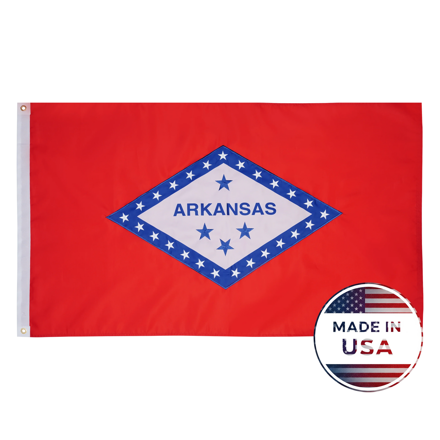 Arkansas State Flag - 100% Made in USA