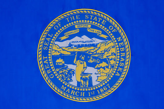 Nebraska State Flag - 100% Made in USA