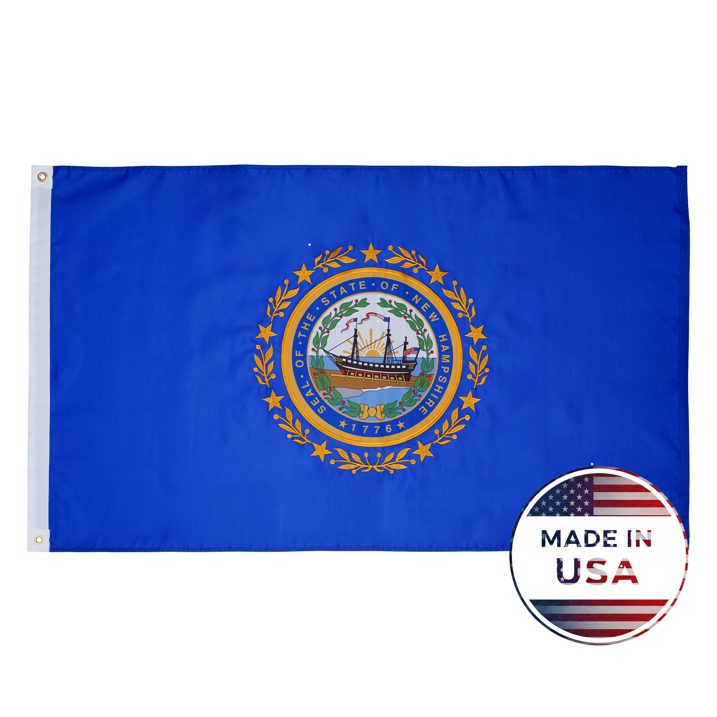 New Hampshire State Flag - 100% Made in USA