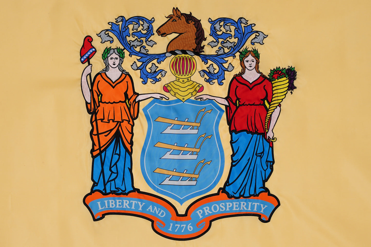 New Jersey State Flag - 100% Made in USA