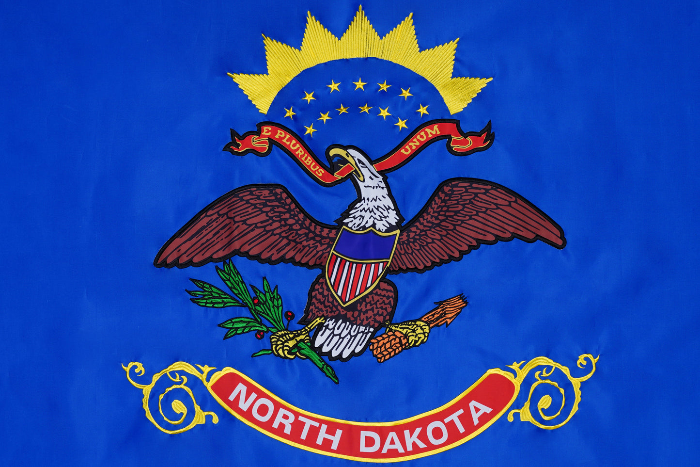North Dakota State Flag - 100% Made in USA