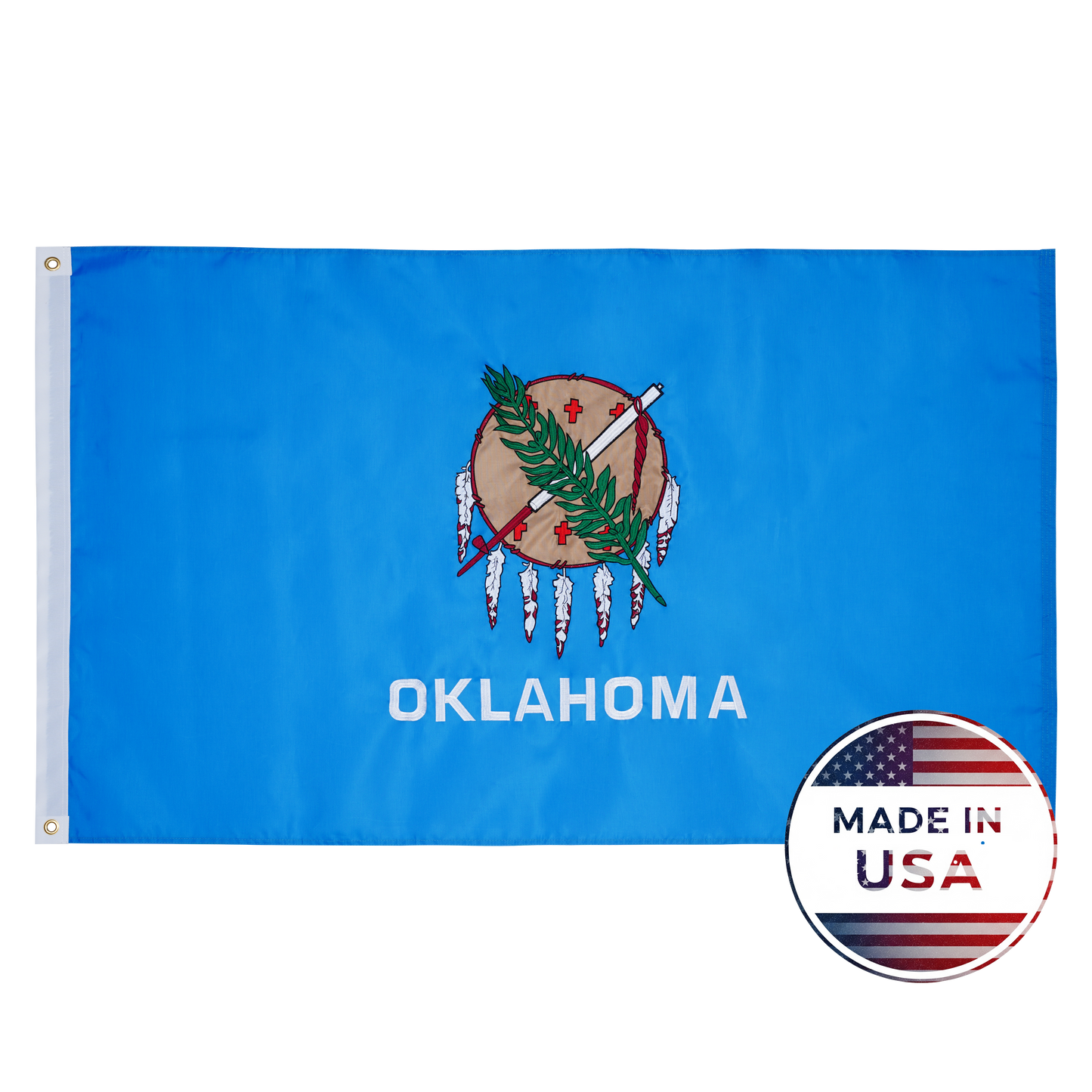 Oklahoma State Flag - 100% Made in USA