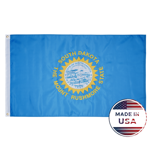 South Dakota State Flag - 100% Made in USA