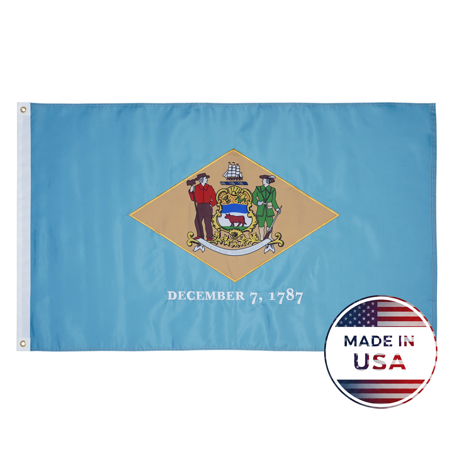 Delaware State Flag - 100% Made in USA