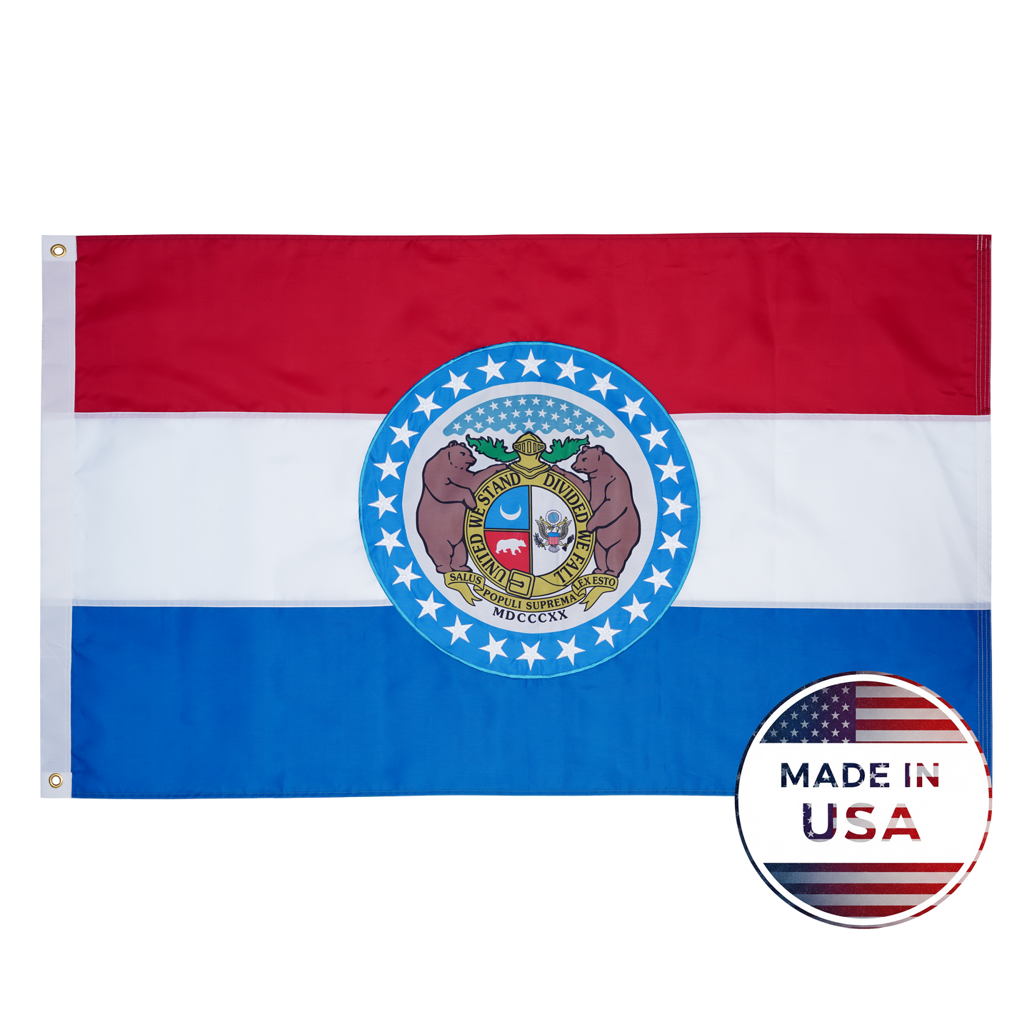 Missouri State Flag - 100% Made in USA