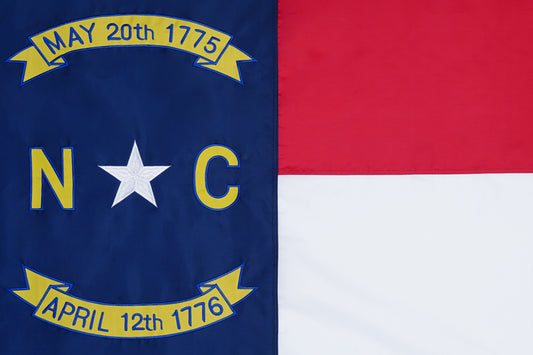 North Carolina State Flag - 100% Made in USA
