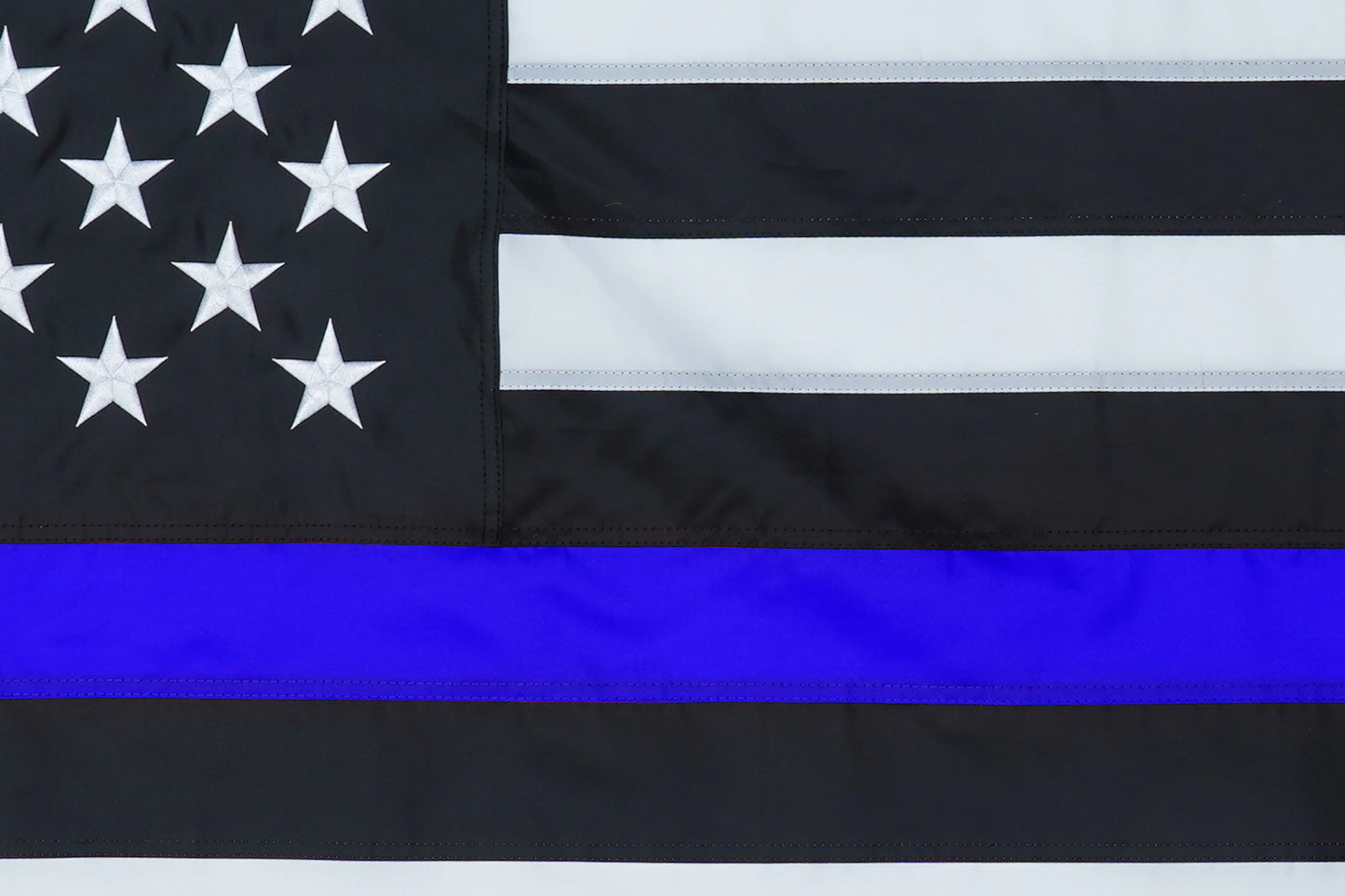 Thin Blue Line American Flag - 100% Made in USA