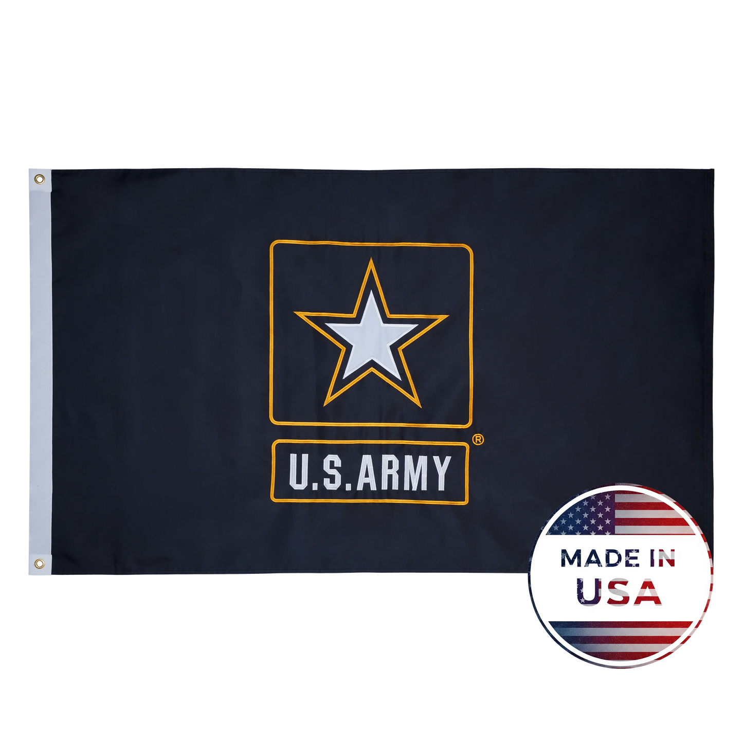 US Black Army Flag - Double Sided, 100% Made in USA