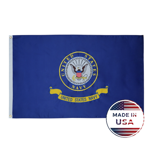 US Navy Seal Flag - Double Sided, 100% Made in USA