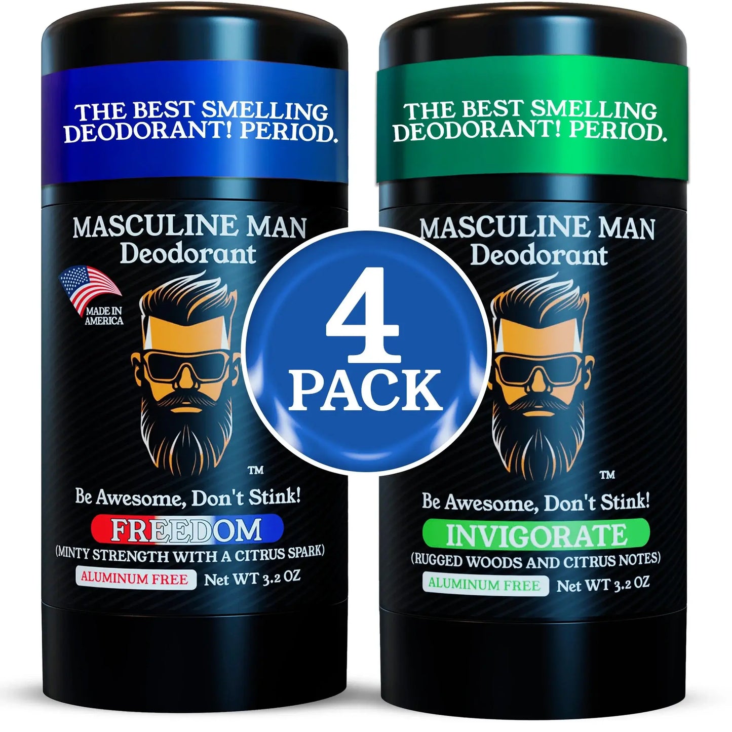 ALPHA SAVER PACK (4 DEODORANTS)