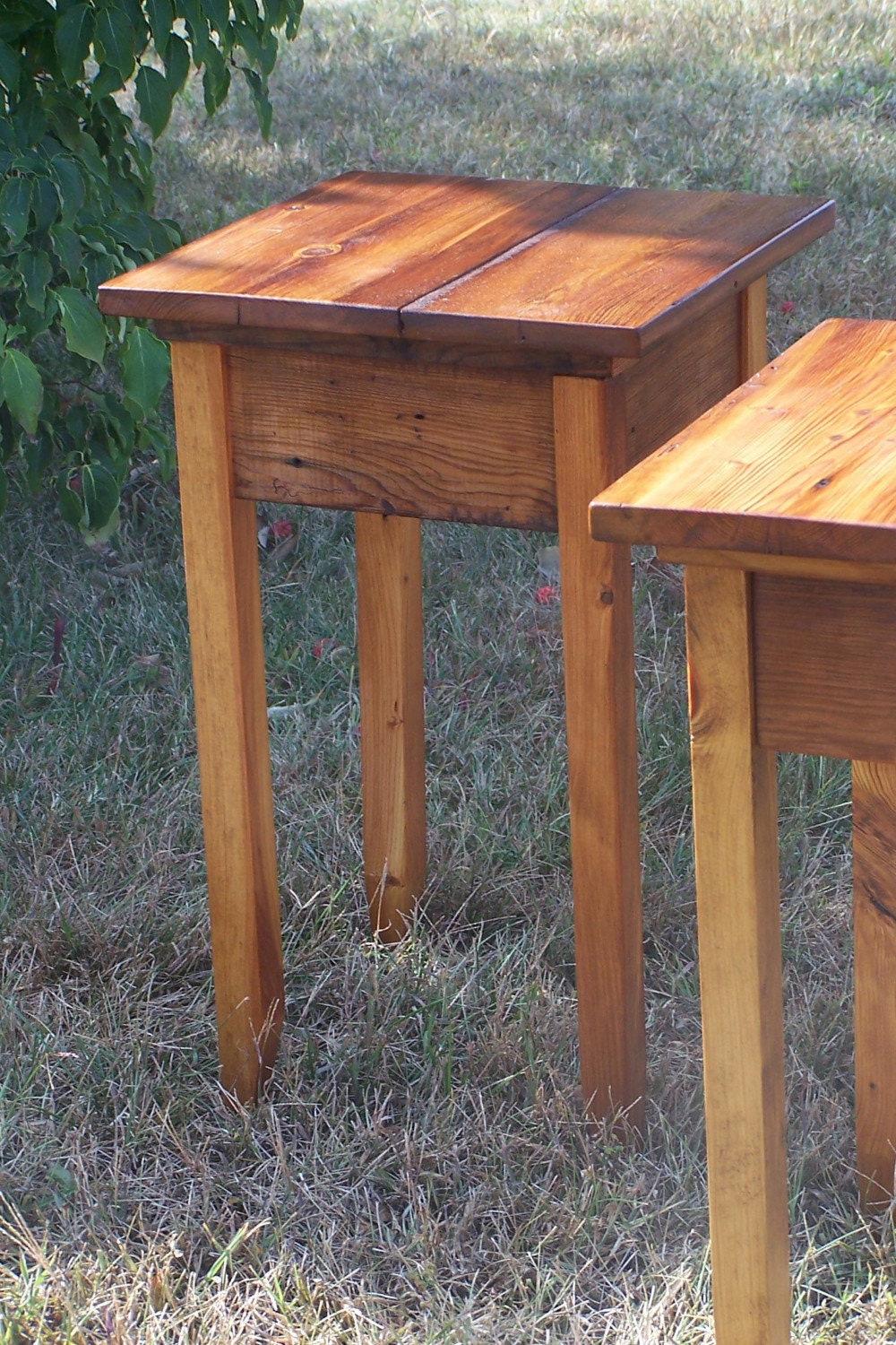 Side Table, Coffee End Table, Small Wood Table, Bedroom Furniture, Wood Nightstand, Bedroom Table, Wood End Table, Square Small Table
