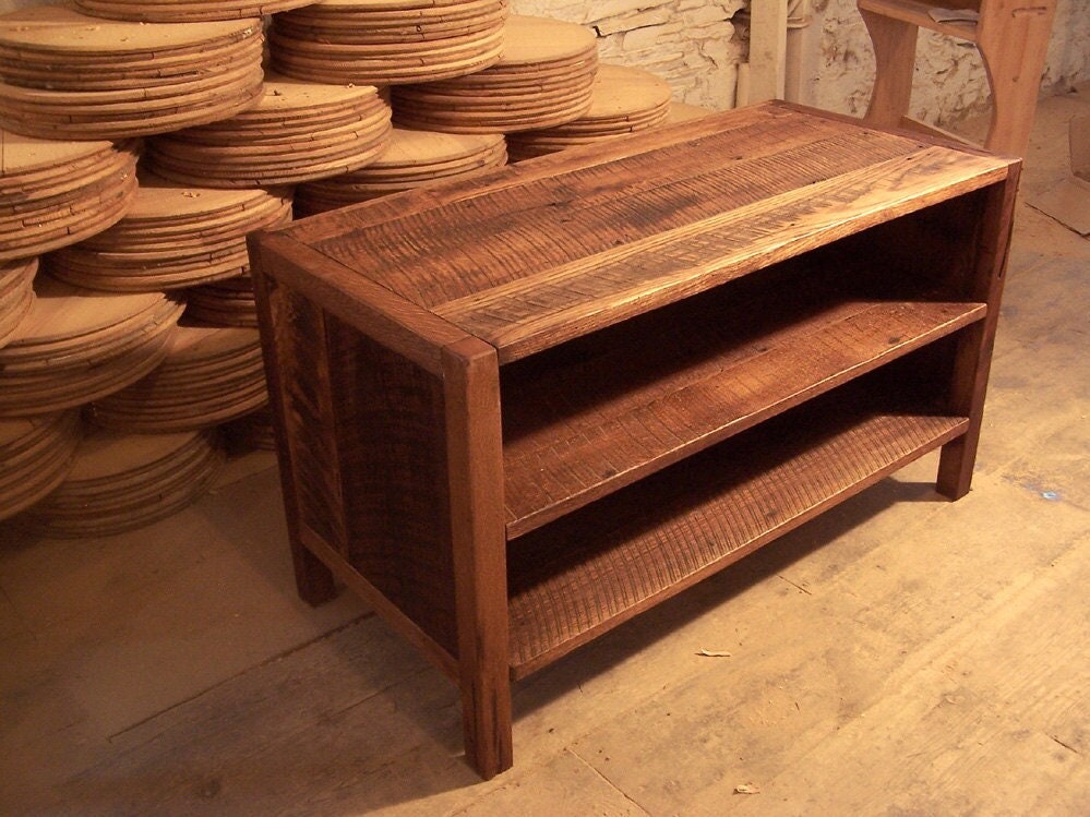 Media Console, TV Stand, Entertainment Center, Media Cabinet, Wood Buffet, Media Console, Mid Century Modern Media Console - The Chaotic Grind Store