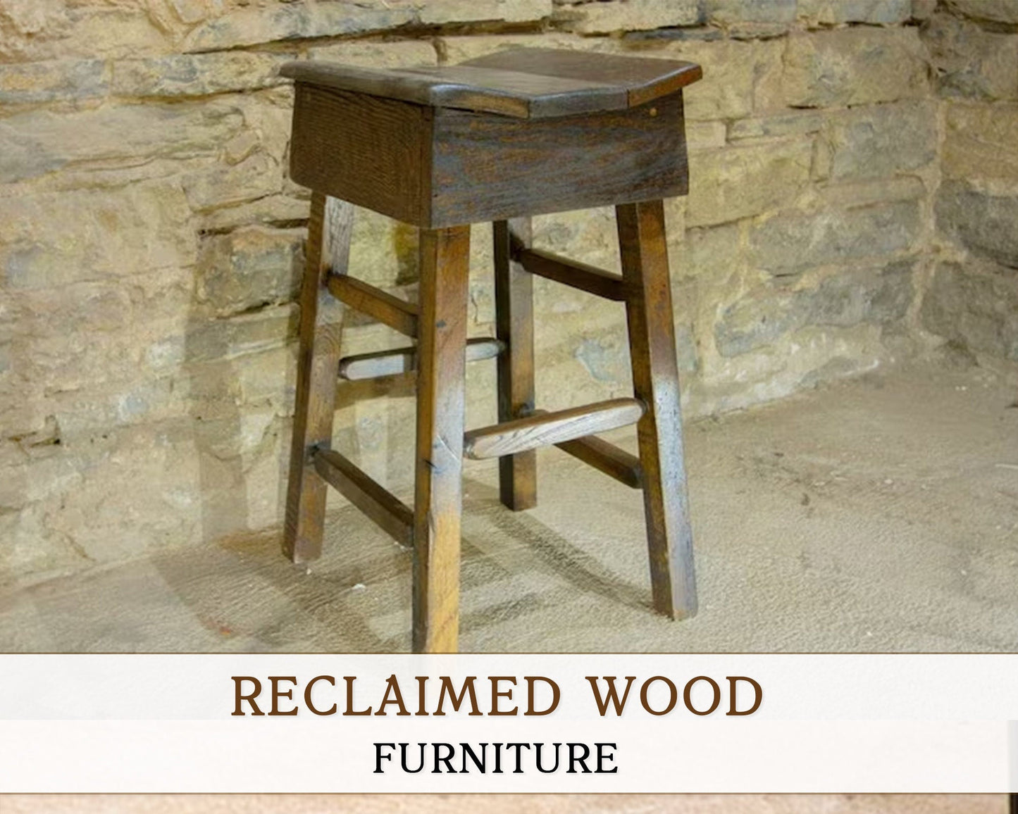 Rustic Bar Stools, Wood Saddle Bar Stools, Barn Wood Stool, Western Saddle Stool, Backless Stool, Farmhouse Stool, Solidly Constructed Stool