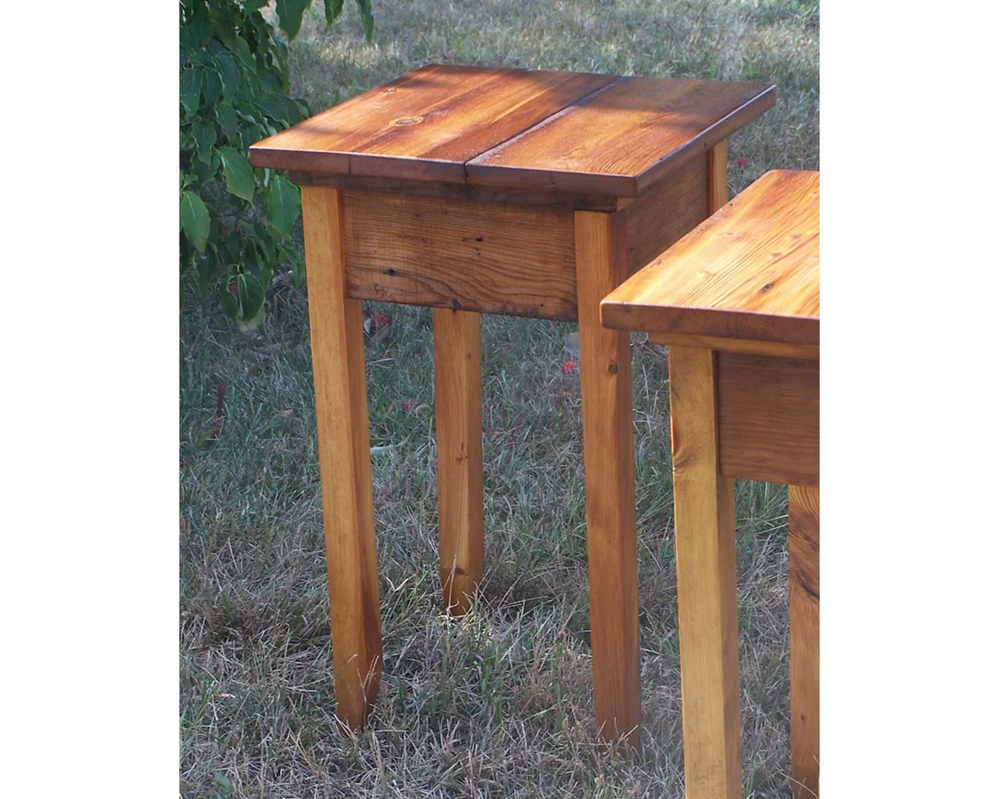 Side Table, Coffee End Table, Small Wood Table, Bedroom Furniture, Wood Nightstand, Bedroom Table, Wood End Table, Square Small Table