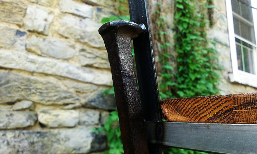 Industrial Counter Height Stool, Counter Stools With Back, Bar Stools With Backs, THE MILLWORKS, Bar Height Stools