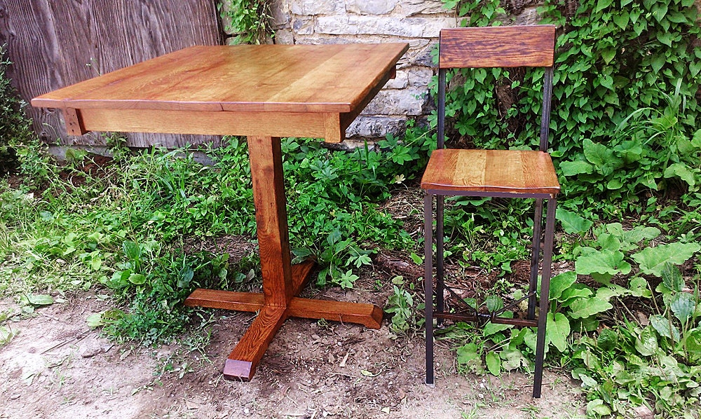 Industrial Counter Height Stool, Counter Stools With Back, Bar Stools With Backs, THE MILLWORKS, Bar Height Stools