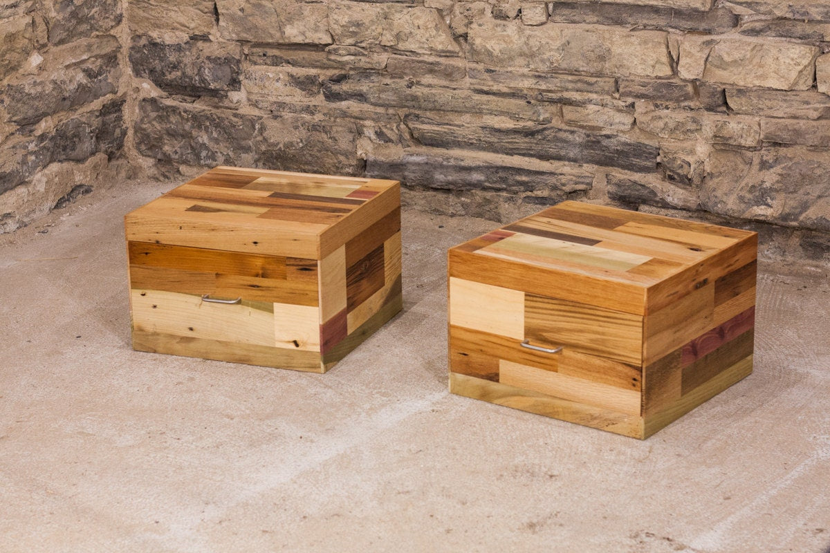 Reclaimed Wood Dresser, Patchwork Dresser, Reclaimed Nightstand Dresser, Eclectic Boho Nightstand, Wood Ecole Dresser, Small Bedroom Dresser