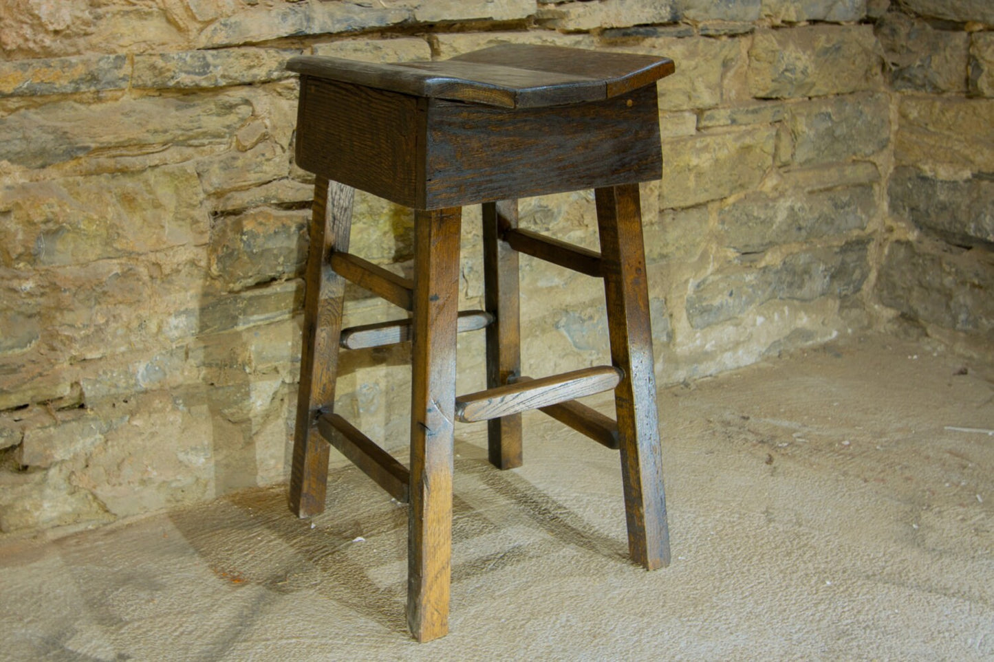 Rustic Bar Stools, Wood Saddle Bar Stools, Barn Wood Stool, Western Saddle Stool, Backless Stool, Farmhouse Stool, Solidly Constructed Stool