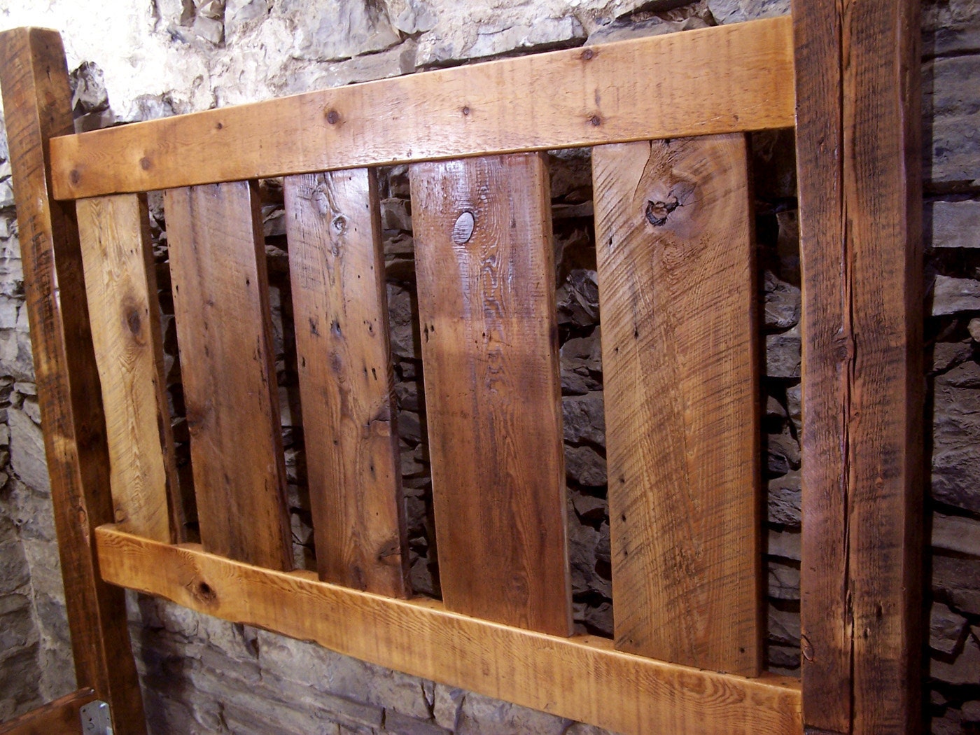 FREE SHIPPING! Four Poster Bed, King Bed Frame, Reclaimed Wood Bed, Wood Bed Frame, Queen Bed Frame, Bedroom Furniture, Solid Bed Frame