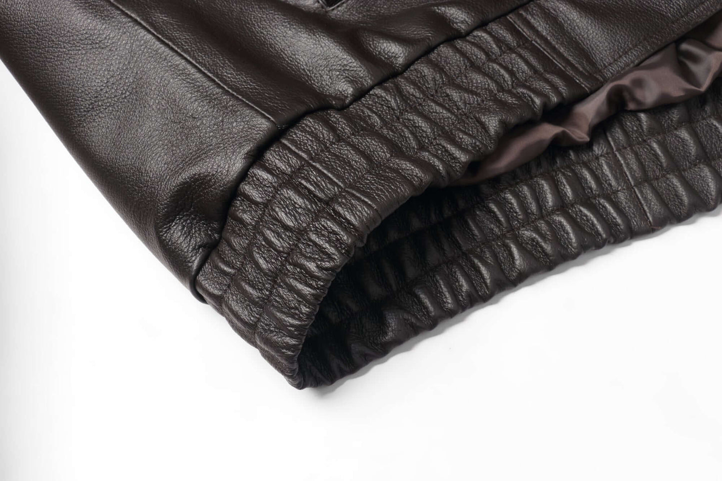 REED Men's American Style Bomber Genuine Leather Jacket - Imported