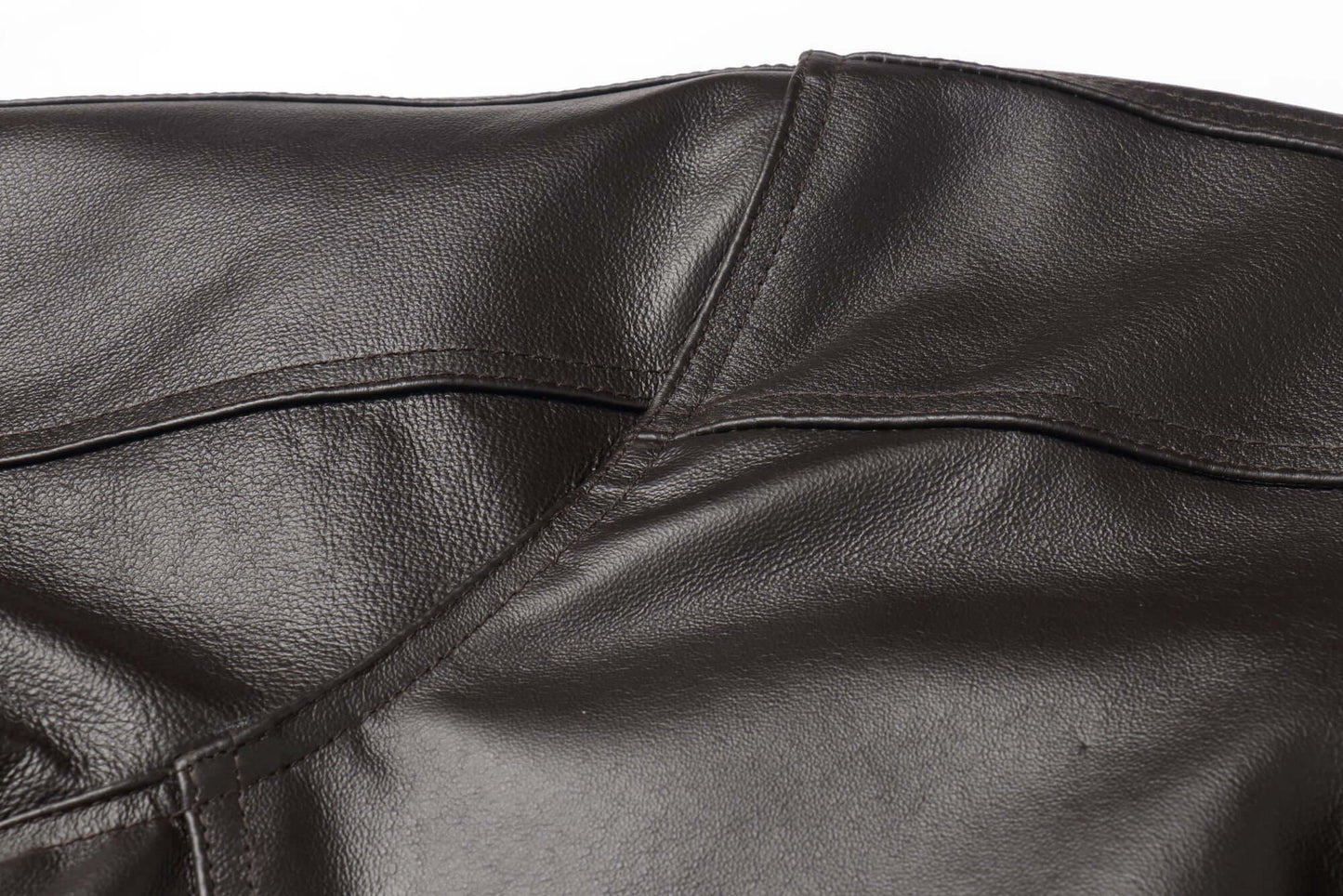 REED Men's American Style Bomber Genuine Leather Jacket - Imported